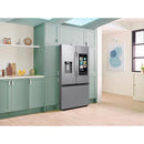  Samsung 36-inch, 25 cu. ft. Counter-Depth French 3-Door Refrigerator with Family Hub™ RF27CG5900SRAC IMAGE 8