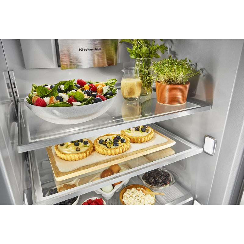 KitchenAid 25.5 cu. ft. Built-in Side-by-Side Refrigerator with Internal Ice Maker KBSN702MPA IMAGE 7