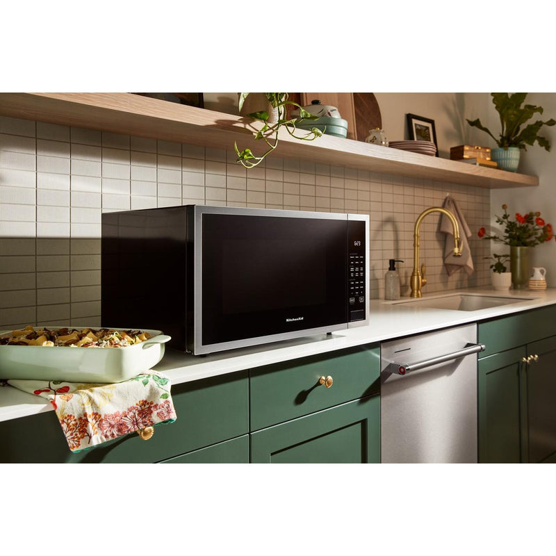 KitchenAid 24-inch, 2.2 cu. ft. Countertop Microwave Oven KMCS324PPS IMAGE 10