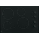  GE 30-inch Built-in Electric Cooktop JP3030DWBB IMAGE 1