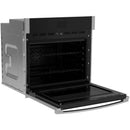  GE 30-inch, 5.0 cu. ft. built-in Single Wall Oven with True European Convection JTS5000SVSS IMAGE 10