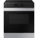 Samsung 6.3 cu. ft. Bespoke Smart Slide-In Electric Range NSE6DG8300SR/AC IMAGE 1