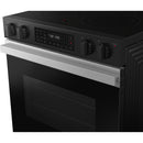  Samsung 6.3 cu. ft. Bespoke Smart Slide-In Electric Range NSE6DG8300SR/AC IMAGE 3