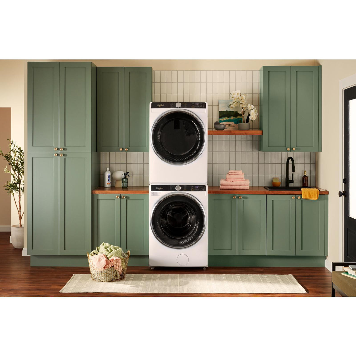 Whirlpool 5.8 cu. ft. Smart Front Load Washer with FreshFlow™ Vent Sys