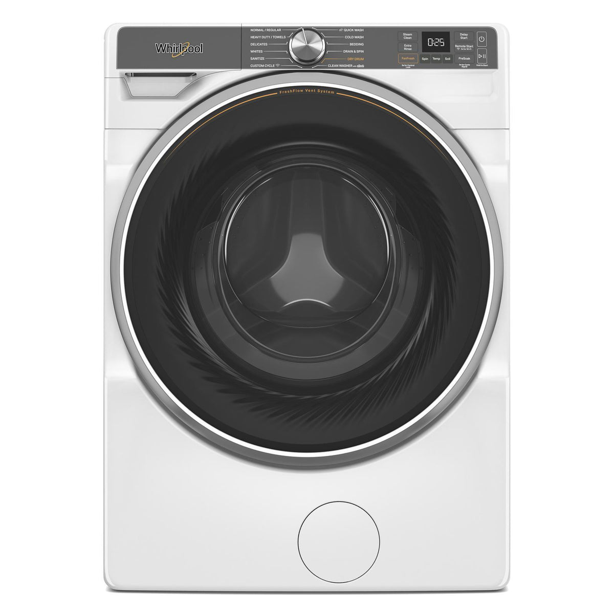 Whirlpool 5.8 cu. ft. Smart Front Load Washer with FreshFlow™ Vent Sys