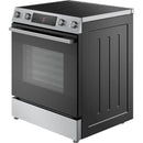 Bosch 30-inch Slide-in Electric Range with Convection Technology HEF1050MC IMAGE 4