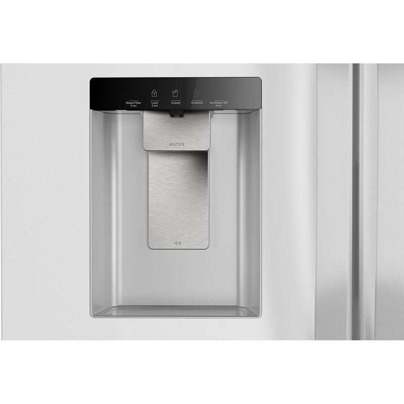Whirlpool 36-inch, 30 cu. ft. Freestanding French 3-Door Refrigerator with External Water and Ice Dispensing System WRFF3536SW IMAGE 6