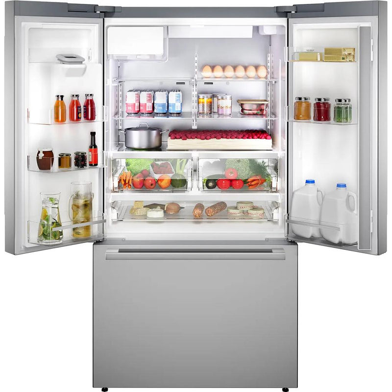  Bosch 36-inch 500 Series French Door Bottom Mount Refrigerator with Total No Frost B36FD52SNS IMAGE 5