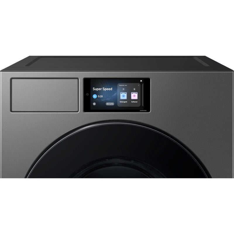  Samsung 6.1 Cu.Ft. F90 Series Bespoke AI Front Load Washer with AI Fabric Sensing WF90F53ADSA5 IMAGE 5
