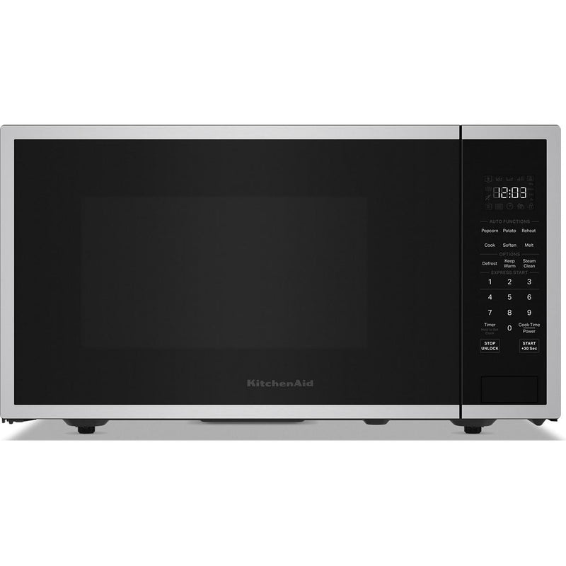  KitchenAid 22-inch, 1.5 cu. ft. Countertop Microwave Oven with Convection Technology KMCS522SPS IMAGE 1