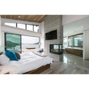 Napoleon Ascent™ Multi-View 3-Sided Direct Vent Fireplace with Glass Embers, Natural Gas, Electronic Ignition BHD4PGN IMAGE 3