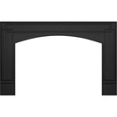Napoleon Black Cast Iron Surround for Oakville™ 3/3 Glass/X3 CISI3BK IMAGE 1