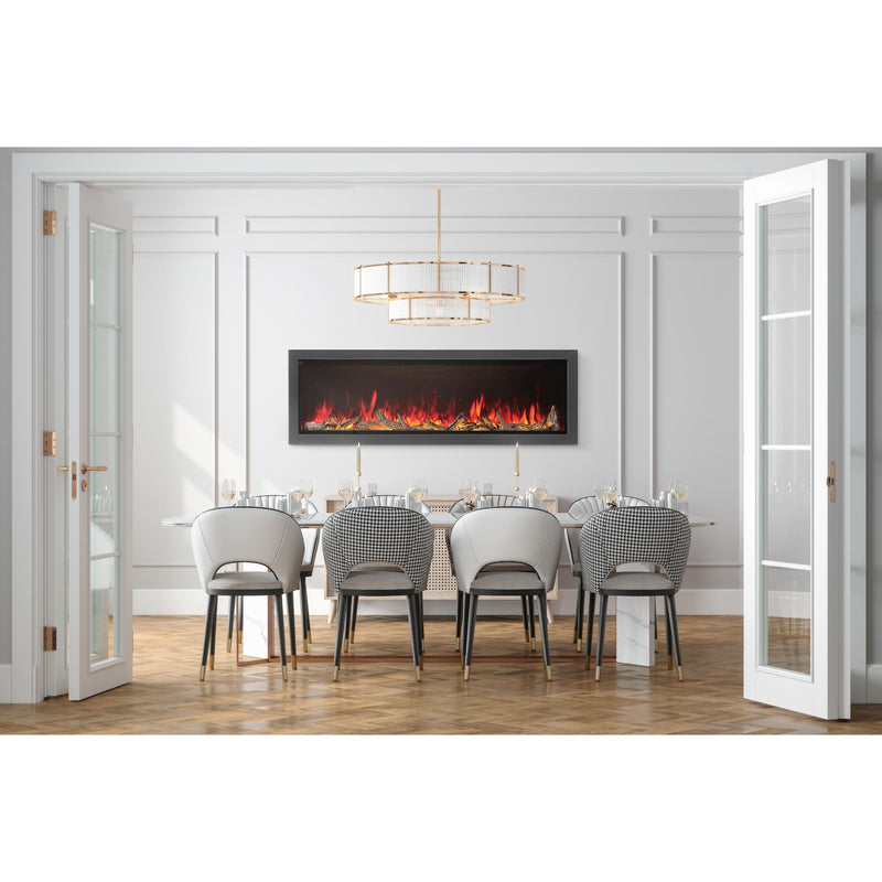 Napoleon Astound 74 Built-In Electric Fireplace NEFB74AB IMAGE 2