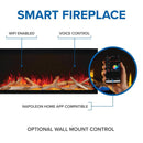 Napoleon Astound 74 FlexMount Electric Fireplace NEFL74AB IMAGE 3