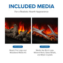 Napoleon Astound 74 FlexMount Electric Fireplace NEFL74AB IMAGE 4