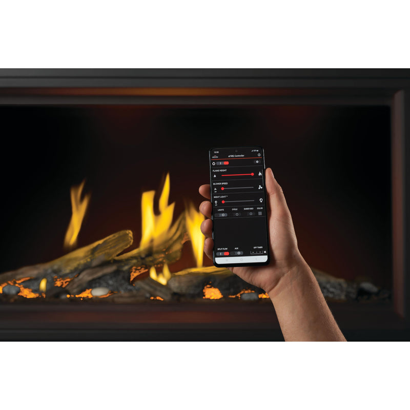 Napoleon Tall Vector™ 62 with Luminous Logs, Direct Vent Fireplace, Natural Gas, Electronic Ignition TLV62LN IMAGE 3