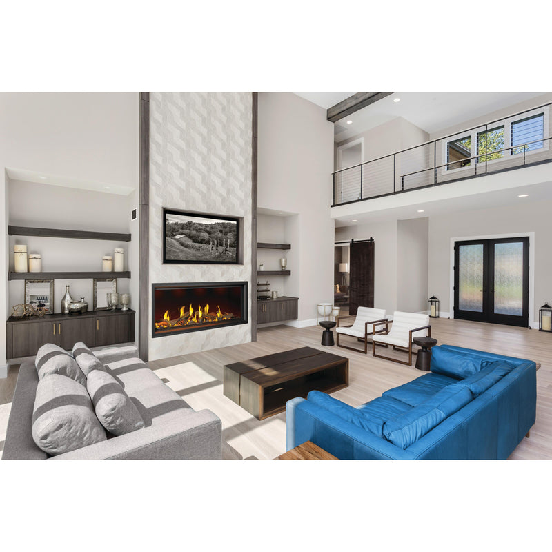 Napoleon Tall Vector™ 74 with Luminous Logs, Direct Vent Fireplace, Natural Gas, Electronic Ignition TLV74LN IMAGE 3