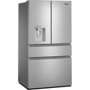  Whirlpool 36-Inch French Door Refrigerator with In-Door Water and Ice Maker WRMF3536SZ IMAGE 5