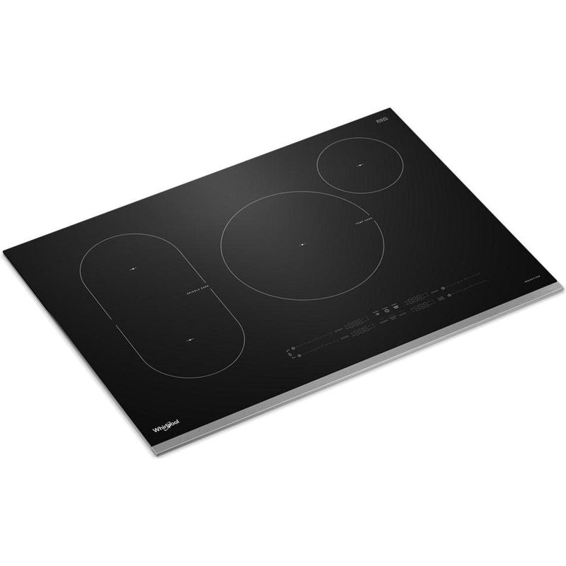 Whirlpool 30-inch Intelligent Induction Cooktop with Temp Cook™ Technology WCIT7030SS IMAGE 7