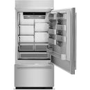 KitchenAid 36-inch, 20.8 cu. ft. Built-in Bottom Freezer Refrigerator KBBR336SPS IMAGE 2