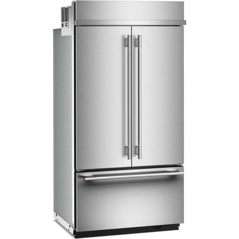  KitchenAid 42-inch, 24.2 cu. ft. Built-in French 3-Door Refrigerator KBFN542SPS IMAGE 7
