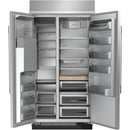 KitchenAid 42-inch, 25.1 cu. ft. Built-in Side-by-Side Refrigerator with External Water and Ice Dispensing System KBSD742SPS IMAGE 2