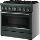  KitchenAid 36-inch, 5.1 cu. ft. Freestanding Commercial-Style Dual-Fuel Range with Even-Heat™ True Convection KFDS936SJP IMAGE 5