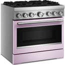  KitchenAid 36-inch, 5.1 cu. ft. Freestanding Commercial-Style Dual-Fuel Range with Even-Heat™ True Convection KFDS936SWF IMAGE 4