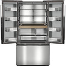  KitchenAid 36-inch, 24 cu. ft. Counter-Dept French 3-Door Refrigerator with Internal Water Dispenser and Ice Maker KRFC236SPS IMAGE 2