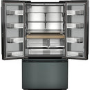  KitchenAid 36-inch, 24 cu. ft. Counter-Dept French 3-Door Refrigerator with Internal Water Dispenser and Ice Maker KRFC236SJP IMAGE 2