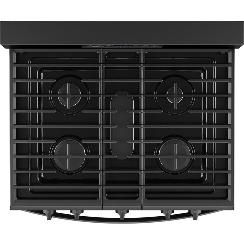  Whirlpool 30-inch Gas Range with Air Cooking Technology and Steam Clean WFGS4530SB IMAGE 7