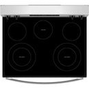  Whirlpool 30-inch Electric Range with Air Cooking Technology and Steam Clean YWFES4530SZ IMAGE 4