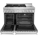  KitchenAid 48-inch Freestanding Gas Range with 6 Burners and Griddle KFGD948SSS IMAGE 3