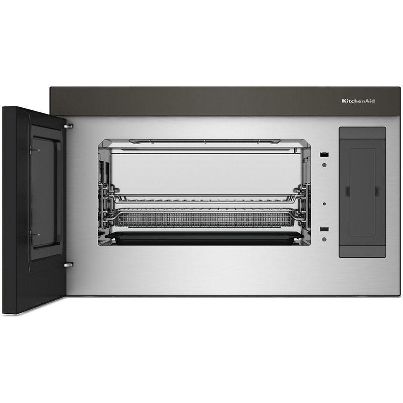  KitchenAid 30-inch, 1.1 cu. ft. Over-the-Range Microwave Oven with Air Fry Technology YKMMF730PBE IMAGE 2