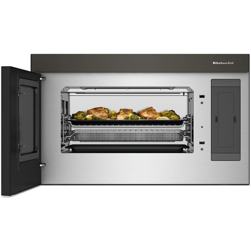  KitchenAid 30-inch, 1.1 cu. ft. Over-the-Range Microwave Oven with Air Fry Technology YKMMF730PBE IMAGE 8