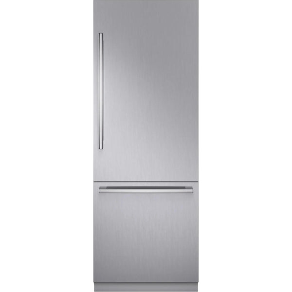  Bosch 30-inch, 16.5 cu.ft. Built-in Bottom Freezer with Wi-Fi Connect B30BB130SS IMAGE 1