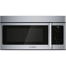  Bosch 30-inch 300 Series Over-The-Range Microwave with Left Side Opening Door HMV3054C IMAGE 1