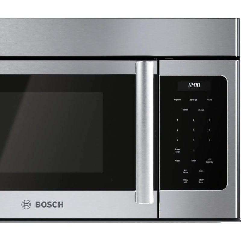  Bosch 30-inch 300 Series Over-The-Range Microwave with Left Side Opening Door HMV3054C IMAGE 7