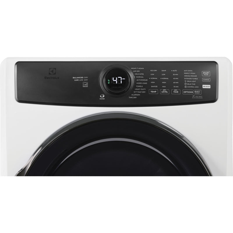  Electrolux 8.0 cu. ft. Front Load Perfect Steam™ Gas Dryer with Balanced Dry™ ELFG7738MW IMAGE 5
