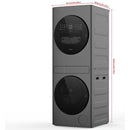  Whirlpool 24-in Compact Front Load Ventless Heat Pump Laundry Tower YWFH5424SJ IMAGE 7