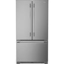  KitchenAid 36-inch, 22 cu. ft. French 3-Door Refrigerator KRFC136TPS IMAGE 1