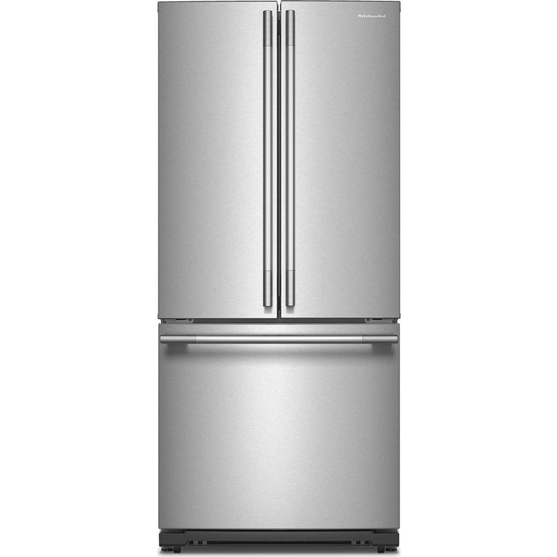  KitchenAid 30-inch, 20 cu. ft. French 3-Door Refrigerator KRFF330SPS IMAGE 1