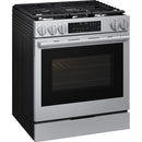  Samsung 30-inch Slide-in Gas Range with Wi-Fi NSG90H60SRAA IMAGE 2