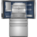  Maytag 28.9 cu. ft. Freestanding French 4-Door Refrigerator with Exterior Water and Ice Dispensing System MRMF5436TZ IMAGE 2