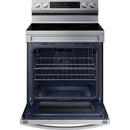  Samsung 6.3 cu. ft. Electric Freestanding Range Fan Convection Oven with Air Fry NE63F6510SR/AC IMAGE 4