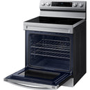  Samsung 6.3 cu. ft. Electric Freestanding Range Fan Convection Oven with Air Fry NE63F6510SR/AC IMAGE 6