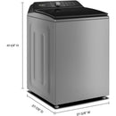  Whirlpool 6.1 cu. ft. IEC Smart Top Load Washer with the Removable Delicates Basket WTW8509TR IMAGE 11