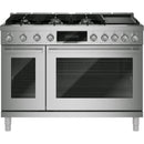 Bosch 800 Series 48-inch Freestanding Dual-Fuel Range with Griddle HDS8857UC IMAGE 1