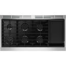  Bosch 800 Series 48-inch Freestanding Dual-Fuel Range with Griddle HDS8857UC IMAGE 5
