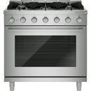  Bosch 500 Series 36-inch Freestanding Gas Range with 5 Burners HGS5657UC IMAGE 1